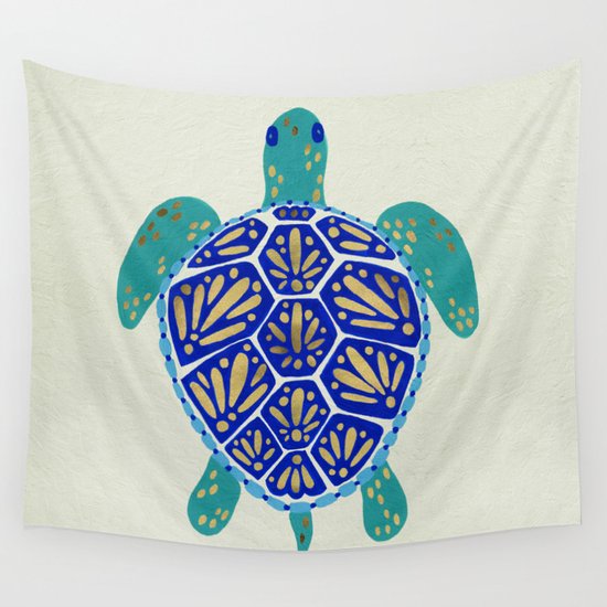 Sea Turtle Wall Tapestry