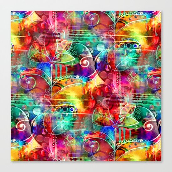 Flowers In My Soul Canvas Print