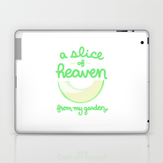 Honeydew Melon - Slice of Heaven From My Garden Laptop & iPad Skin