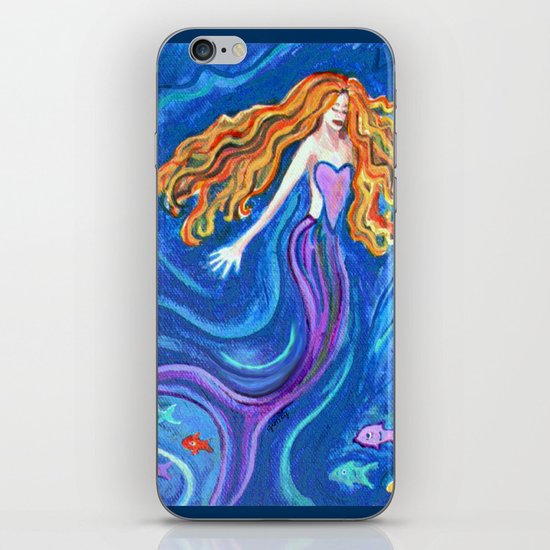 Mermaid iPhone & iPod Skin