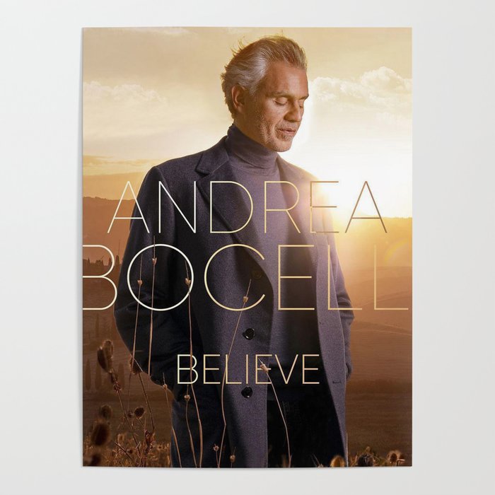 andrea bocelli album tour 2022 rumputt#5665 Poster