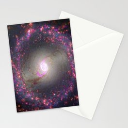 Multiwavelength View of NGC 3351 Stationery Card