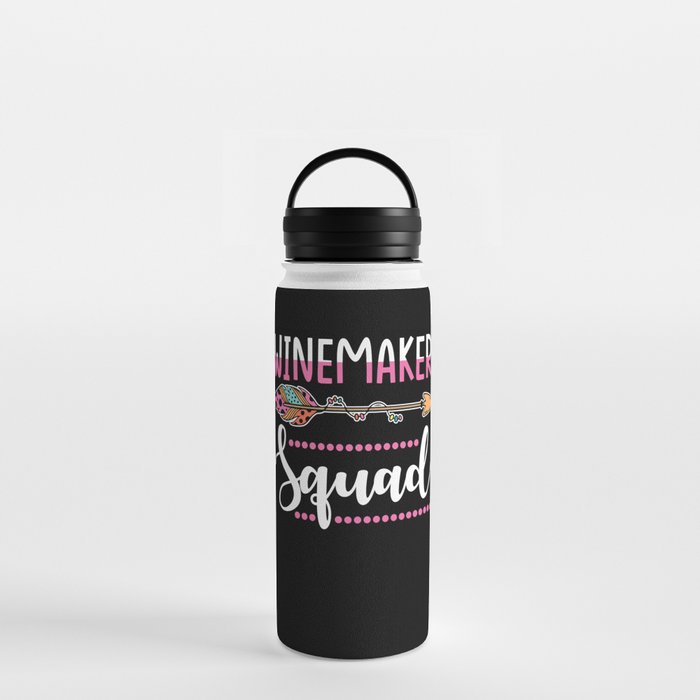 winemaker viticulture winery team Water Bottle