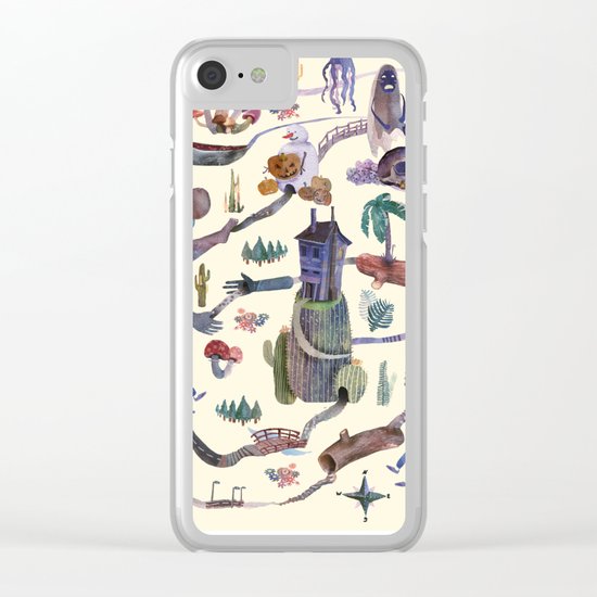 the MAP Clear iPhone Case