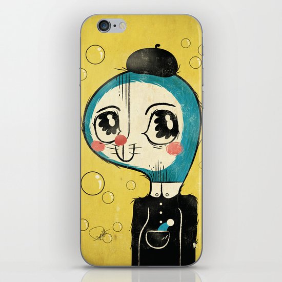 Portrait of Doraemon's Creator, Hiroshi Fujimoto iPhone & iPod Skin