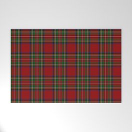 The Royal Stewart Tartan Welcome Mat