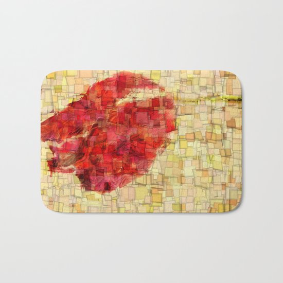 Poppy Bud Bath Mat