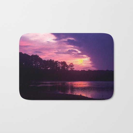 Summer Sunset Bath Mat