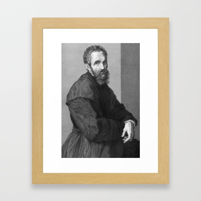 Michelangelo Framed Art Print