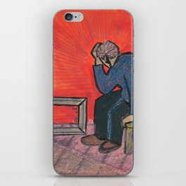 Woe to the Artist, Woe and Poverty, Woe a Hundred Times (1948) Marian Kopf iPhone Skin