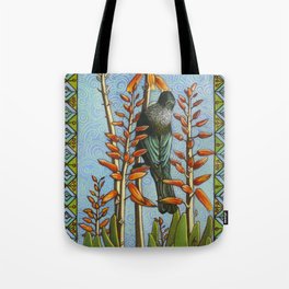 Tui in the succulents Tote Bag