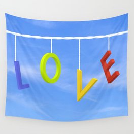 Love Is In The Air Wall Tapestry