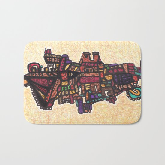 (Dance of) Life and Death Bath Mat