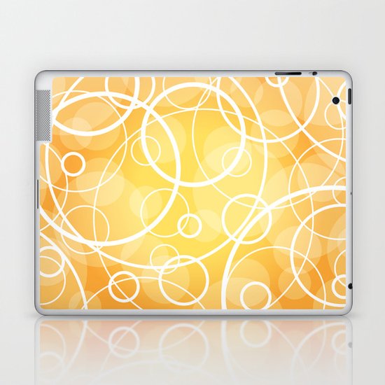 Hard Line Bokeh Laptop & iPad Skin