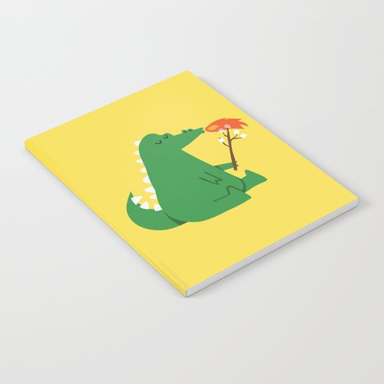 Dragon and Marshmallow Notebook