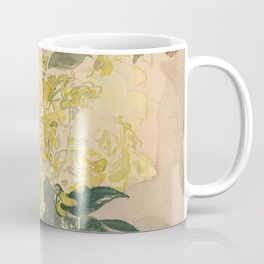 Edouard Manet - Flower Piece with Iris, Laburnum, and Geranium Coffee Mug