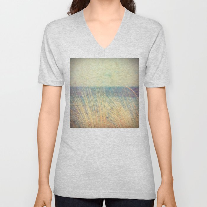 From the Sea Shore V Neck T Shirt