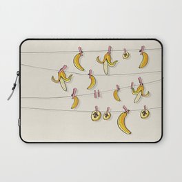 Bananas on clothespins Laptop Sleeve