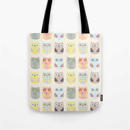 owls pattern Tote Bag