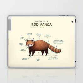 Anatomy of a Red Panda Laptop Skin