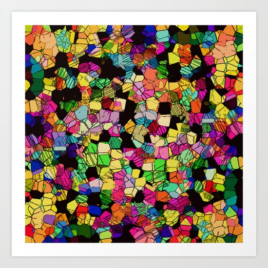 Toon Town Art Print