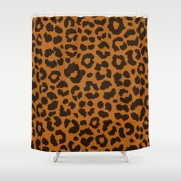 Animal Print | Brown Shower Curtain