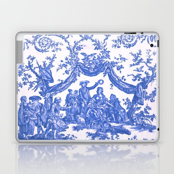 Woman Being Crowned with a Circlet of Roses 3 Laptop & iPad Skin