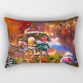 Origin of the World, Garden of Eden Rectangular Pillow