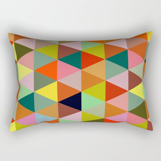 Abstract #267 Rectangular Pillow
