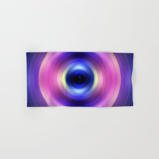 Ultraviolet Swirl Hand & Bath Towel
