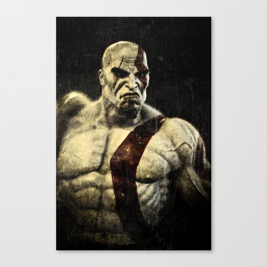 kratos Canvas Print