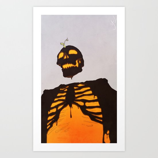 toxic love Art Print