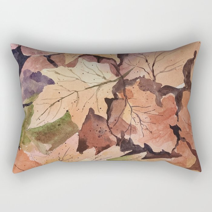 Autumn Leaves Rectangular Pillow