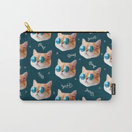 Cats pattern - Orange cat Carry-All Pouch
