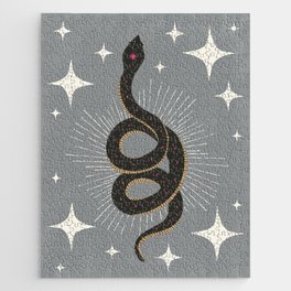 Slither - Gray Jigsaw Puzzle