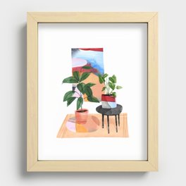 Indoor Plants 1 Recessed Framed Print