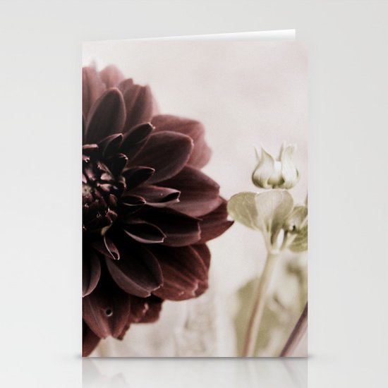 Dahlia - solitaire 122 Stationery Cards