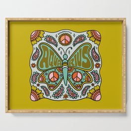 Aquarius Butterfly Serving Tray