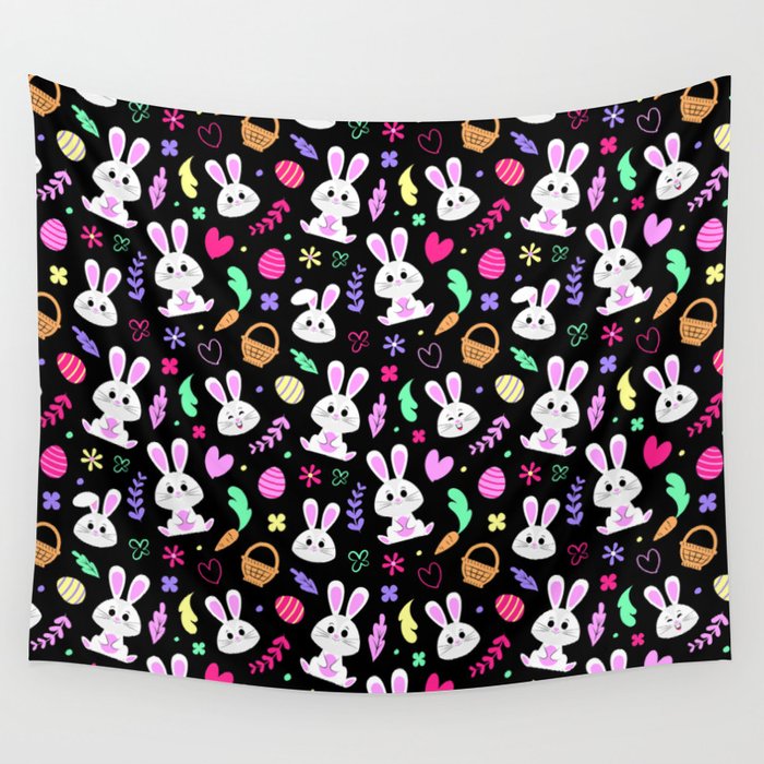 EASTER PATTERN DESIGN Wall Tapestry