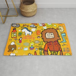 Monkey Chow! Area & Throw Rug