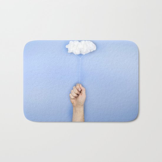 My cloud balloon Bath Mat