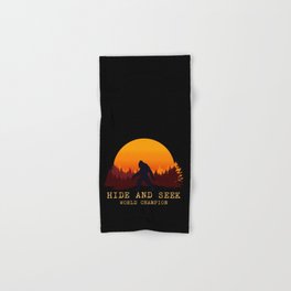 Bigfoot - Hide and Seek World Champion Hand & Bath Towel