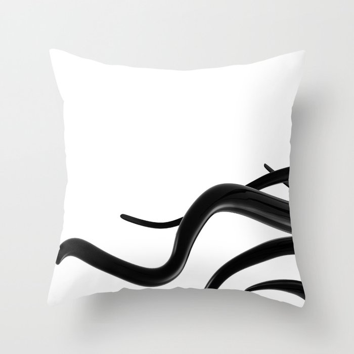 Branches wide Throw Pillow