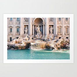 Trevi Fountain, Rome, Italy Art Print