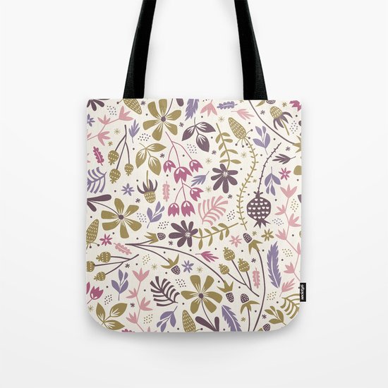 Vintage Blooms Tote Bag