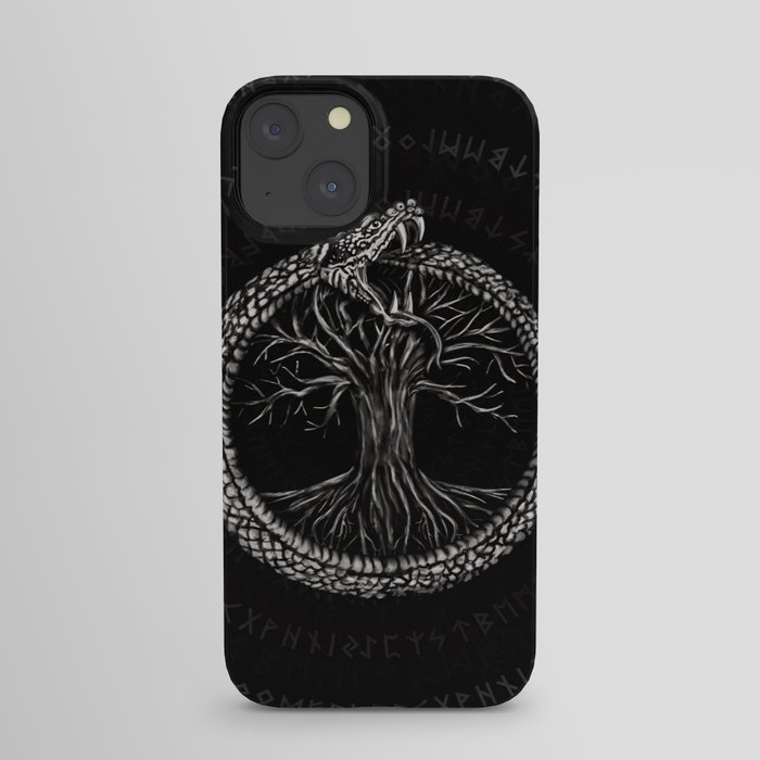 Ouroboros with Tree of Life iPhone Case