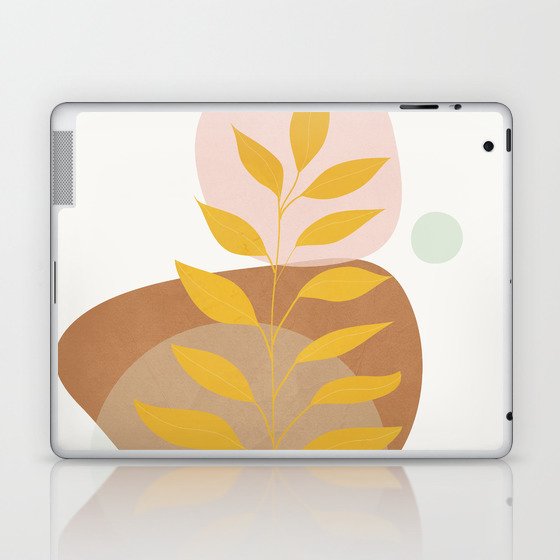 Soft Abstract Shapes 05 Laptop & iPad Skin
