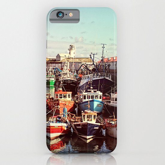 Boats resting in the Harbour iPhone & iPod Case