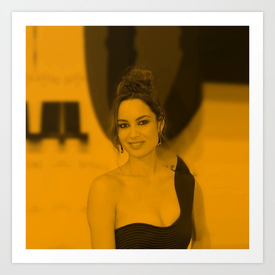 Berenice Marlohe Art Print