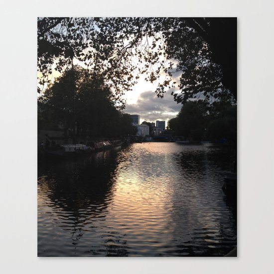 London, Little Venice Canvas Print